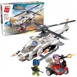 Конструктор Qman 3211 - Штурмовой вертолёт Апачи