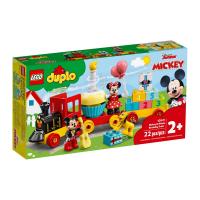 Конструктор Lego 10941 Duplo Праздничный поезд Микки и Минни