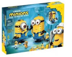 Конструктор X19009 Миньоны и их логово