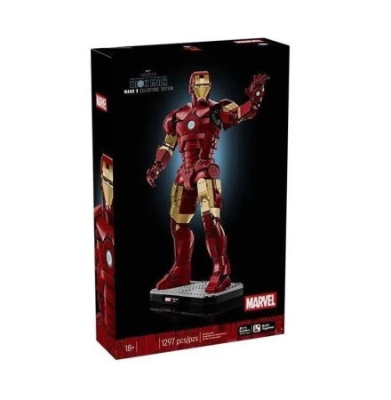 Конструктор Железный Человек Mark III Marvel King 63474