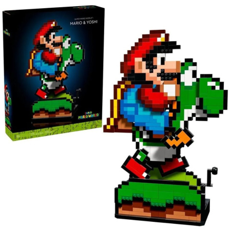 Конструктор 10104 Мир Супер Марио: Марио и Йоши