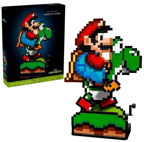 Конструктор 10104 Мир Супер Марио: Марио и Йоши