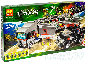 Конструктор Bela 10277 Большая снежная машина для побега