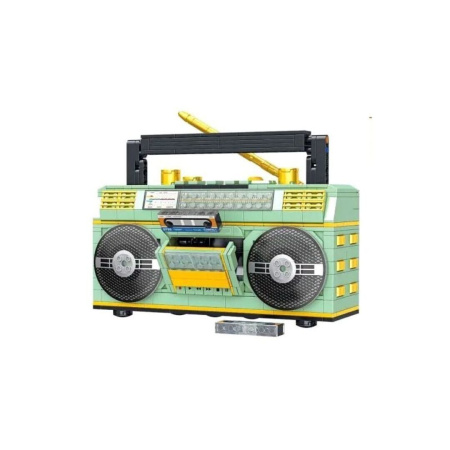 Конструктор Gao Misi 2111 - Винтажная магнитола радио