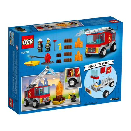Конструктор Lego 60280 Пожарная машина с лестницей
