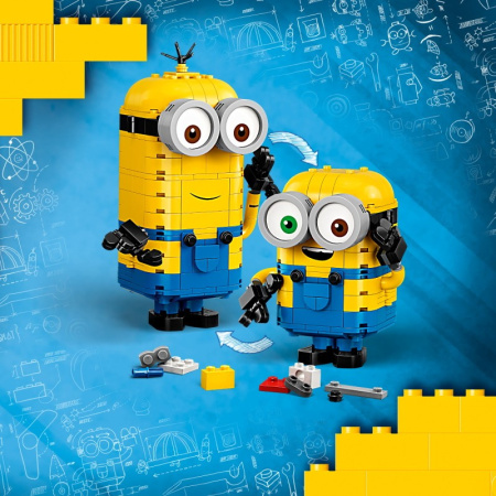 Конструктор Lego 75551 Minions Фигурки миньонов и их дом