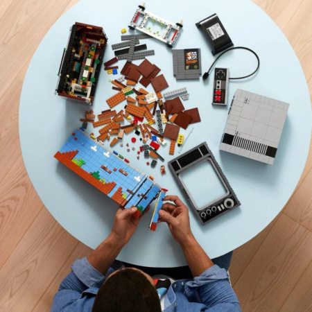 Конструктор King 83300 - Игровая приставка Nintendo Entertainment System