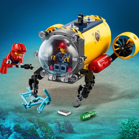 Конструктор Lego 60265 City Океан: исследовательская база