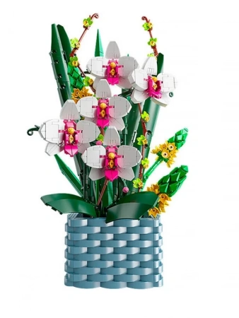 Конструктор MOULD KING 10025 - Орхидея в горшке
