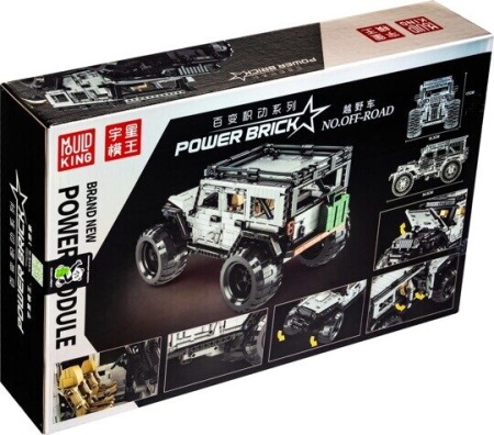 Конструктор Mould King 15009 - Jeep Wrangler-Expedition на радиоуправлении