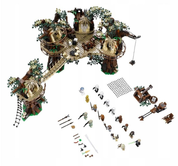 Конструктор Lion King 180016 Деревня Эвоков