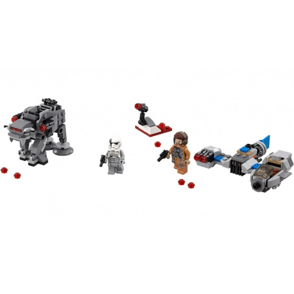 Конструктор Lari 10910 Бой пехотинцев Первого Ордена против спидера на лыжах