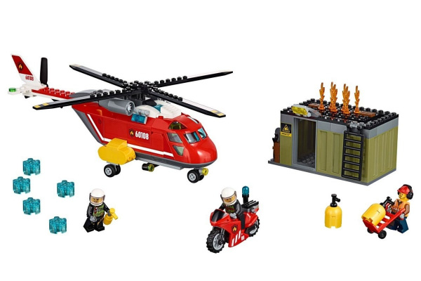 Конструктор Lepin 02046 Пожарная команда быстрого реагирования