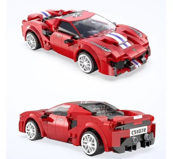 Конструктор  CaDA C51072W Ferrari 488 на радиоуправлении