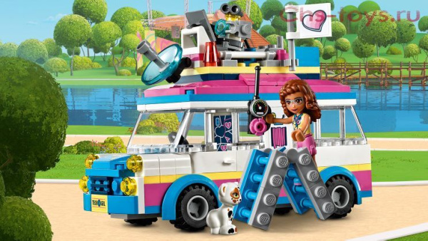 Конструктор Lepin 01057 Передвижная научная лаборатория Оливии