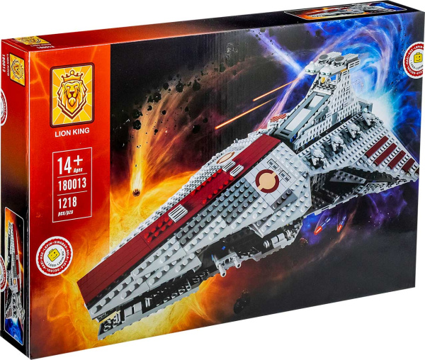 Конструктор Lion King 180013 Атакующий крейсер республиканцев класса Венатор