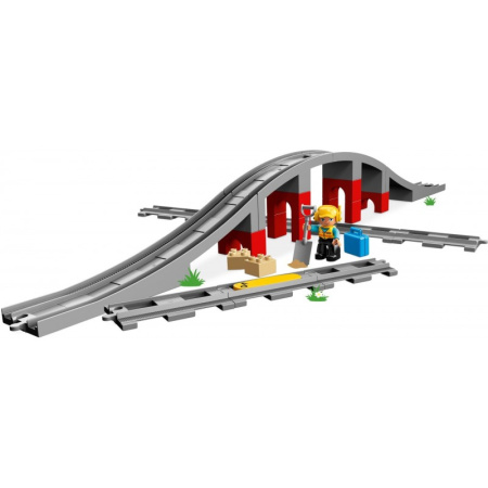 Конструктор Lego 10872 Duplo Железнодорожный мост