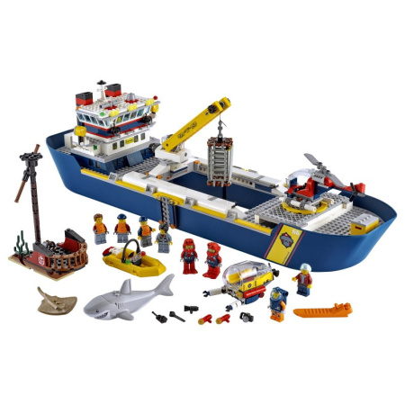 Конструктор Lego 60266 Океан: исследовательское судно