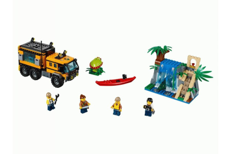 Конструктор Lepin 02062 Передвижная лаборатория в джунглях